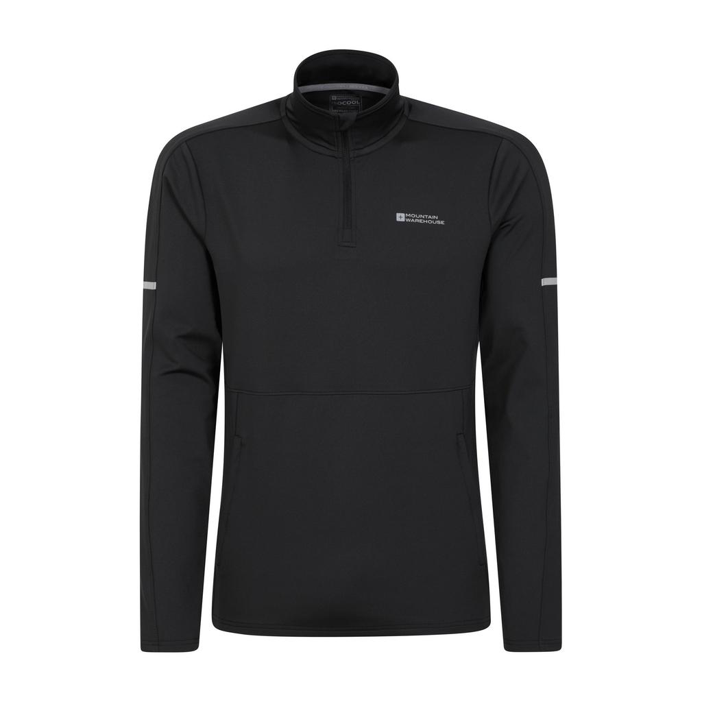 Mountain Warehouse Mens Core Recycled Half Zip Midlayer