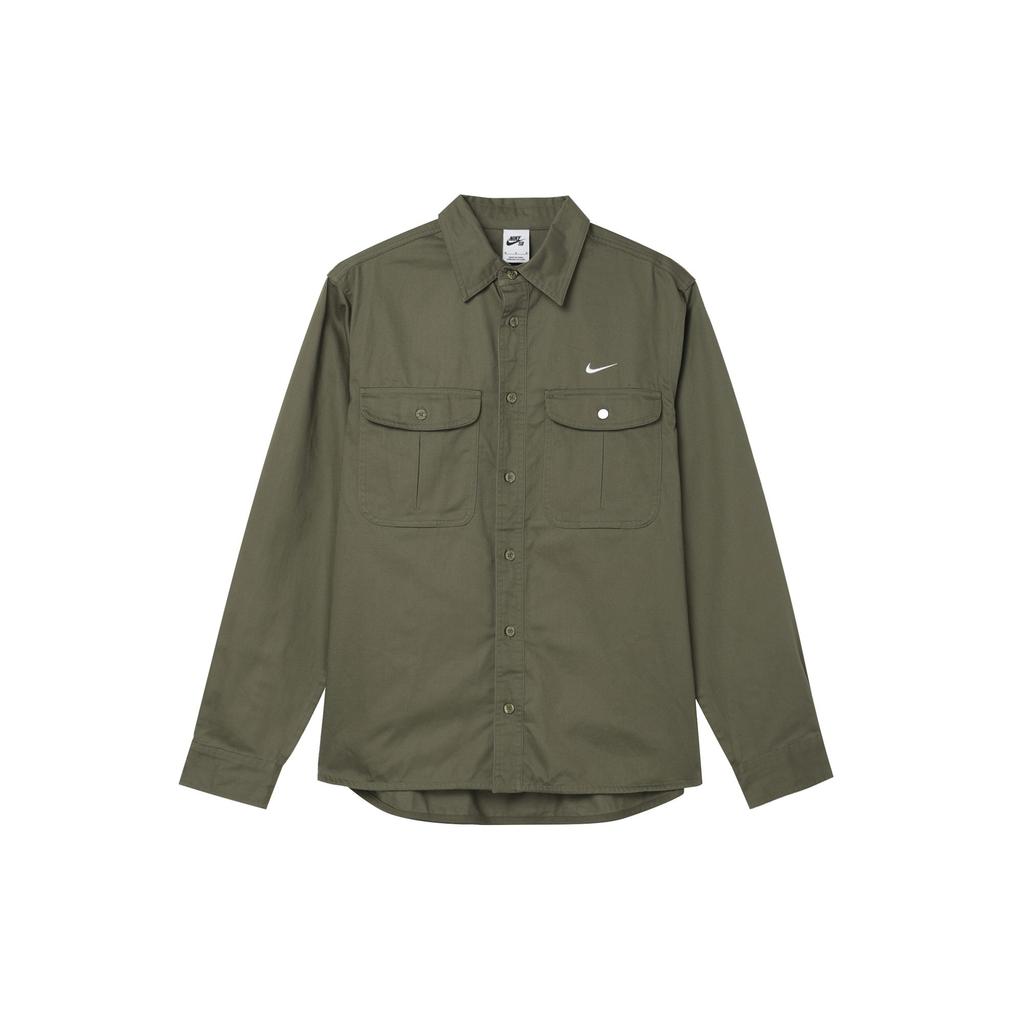 Nike Shirt Unisex Medium Olive Green DQ6288-222