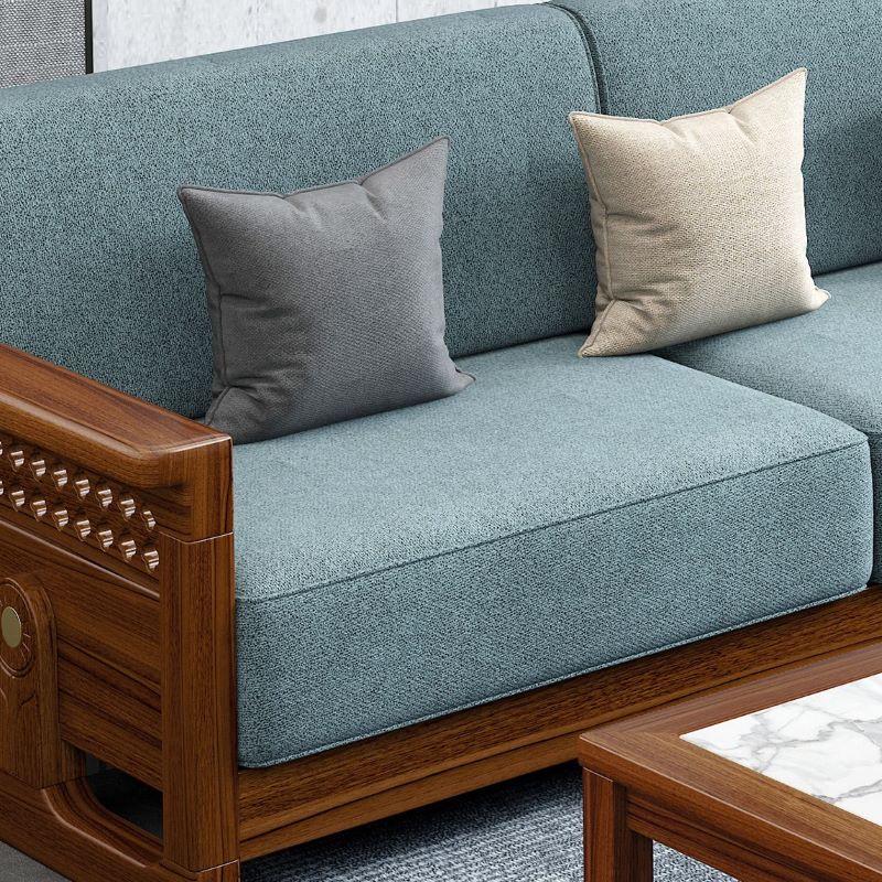 Miling New Chinese Style Solid Wood Sofa Set