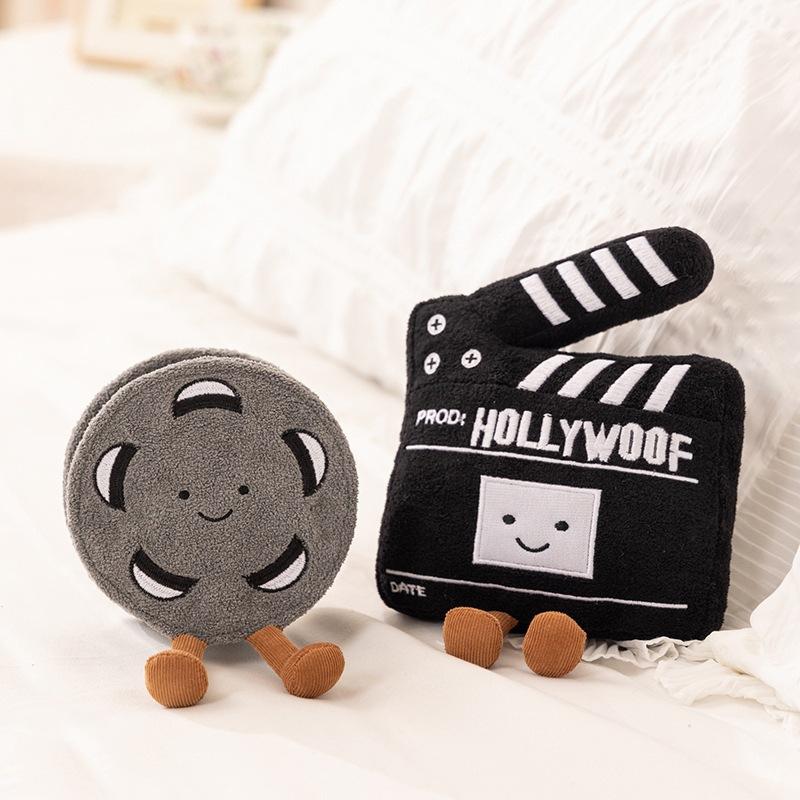 Movie Time Simulation Coke Film Popcorn Plush Toy Coke Cinema Commemorative Gifts Throwing Dolls