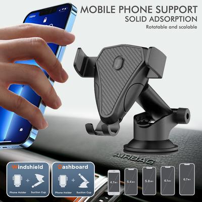 Auto Multifunktions-Navigationshalter Armaturenbrettmontierter Handyhalter Saug-Lüftungshalter Universelles Autoinnenzubehör