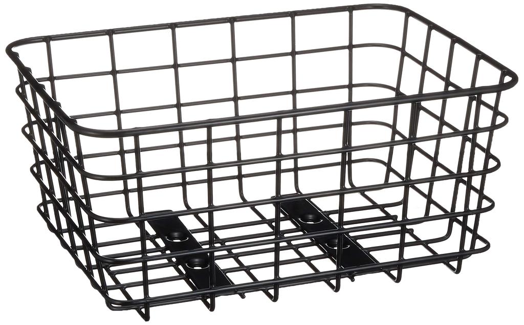 BRIDGESTONE Rear Basket for Bikke, Bikke2, HYDEE.B, and HYDEE.II (Black) RBK-BIK P5288 F761923BL