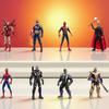 Toys Zd Official Avengers Legends Iron Man Spider Man Thor Captain America Thanos Hulk War Machine Action Figures