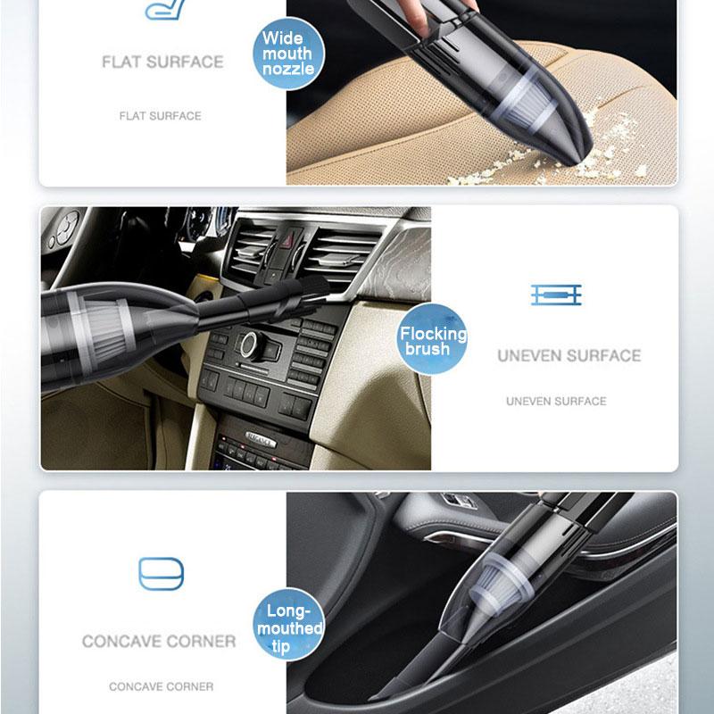 

Portable miini Vacuum Cleaner Cordless Handheld Auto Vacuum Pet Hair & Car wet and dry Wired Vacuum Cleaners Household