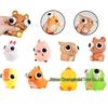 Wide-Eyed Animal Squeeze Toy for Stress Relief - Bulging Eye Children's Venting Toy