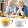Rice Bowl Container Food Containers Rice Bowls Dinner Bowls Food Bowl Food Grade Soup Bowls Self-Feeding Dinnerware with Suction