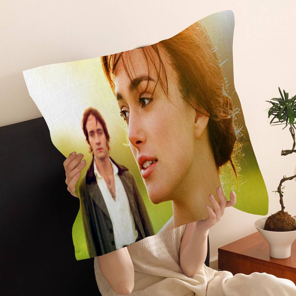 Classic Romance Movie Pride Prejudice Pillow Cushion Cover Pillowcase Living Room Sofa Home Decor Customized