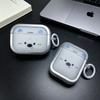 Cartoon electroplated photo frame faceless puppy suitable for Apple Bluetooth headset case AirPods1 Bluetooth Pro1/1
