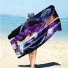1Pc Fantasy Dance Light Beach Towel Microfiber Beach Towel Thin Absorbent For Beach Swimming Yoga Bath Sports 0917194