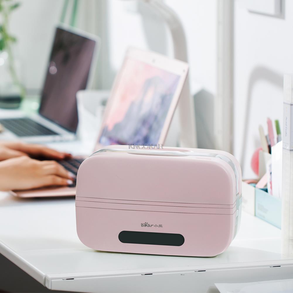 Portable Electric Lunch Box Rice Cooker Office Worker Student Automatic Heating Insulation Reservation Vacuum Seal
