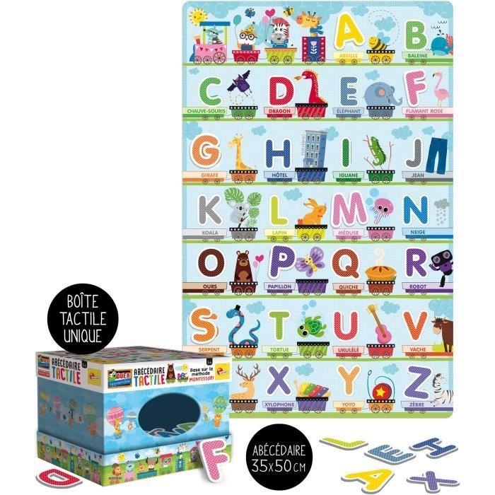 LISCIANI GIOCHI Montessori Plus Abecedaire Tactile