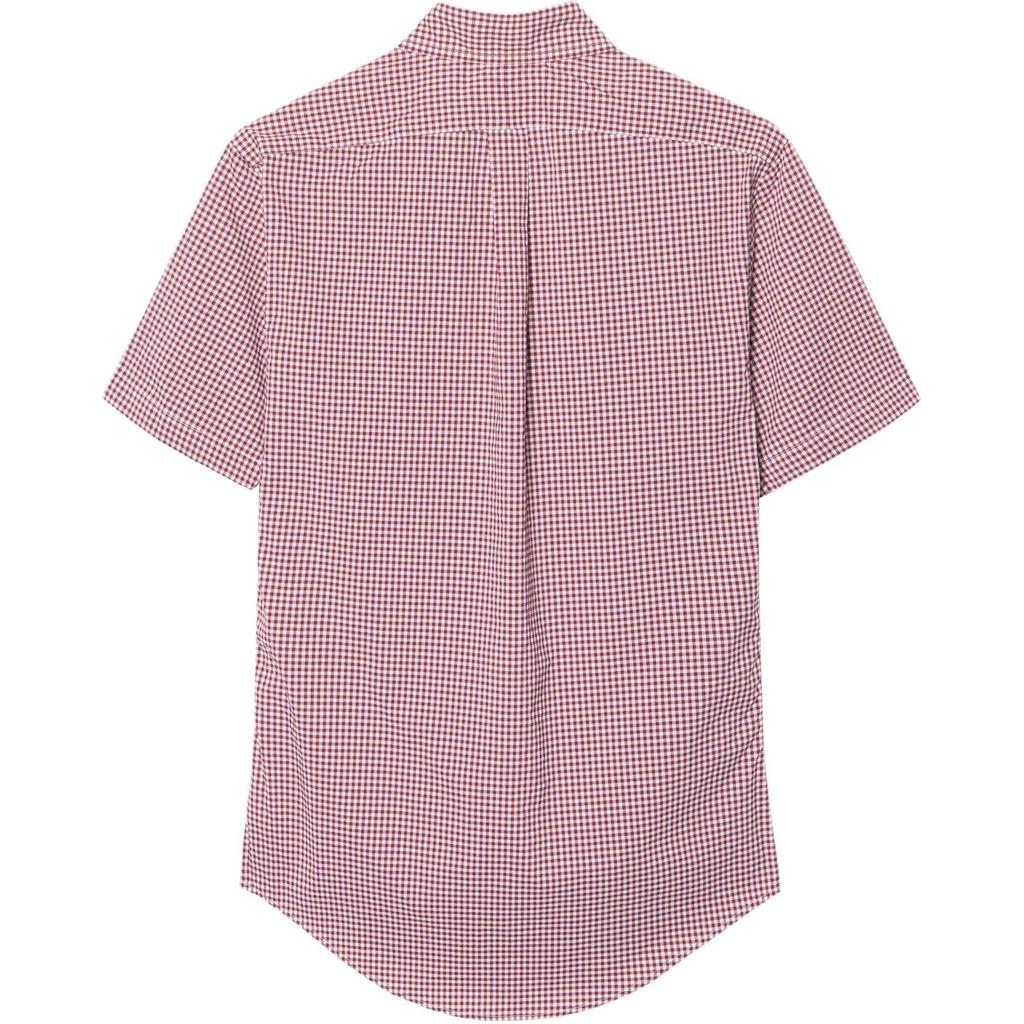Polo Ralph Lauren SS25 Kleines Pony Logo Gestickt Feines Karomuster Kurzarmhemd Herrenhemden 710764395-001