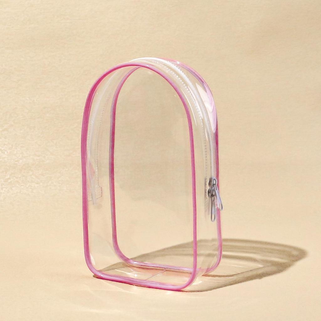 Color Transparent Protective Case Organization Box Doll Outdoor Display Bag With Keychain Doll Accessories