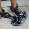 1pcs Plastic Prisoner Wrist Plastic Wrist Shackles Prison Handcuffs Chain Links For Halloween Cosplay Costume Party Trick Props