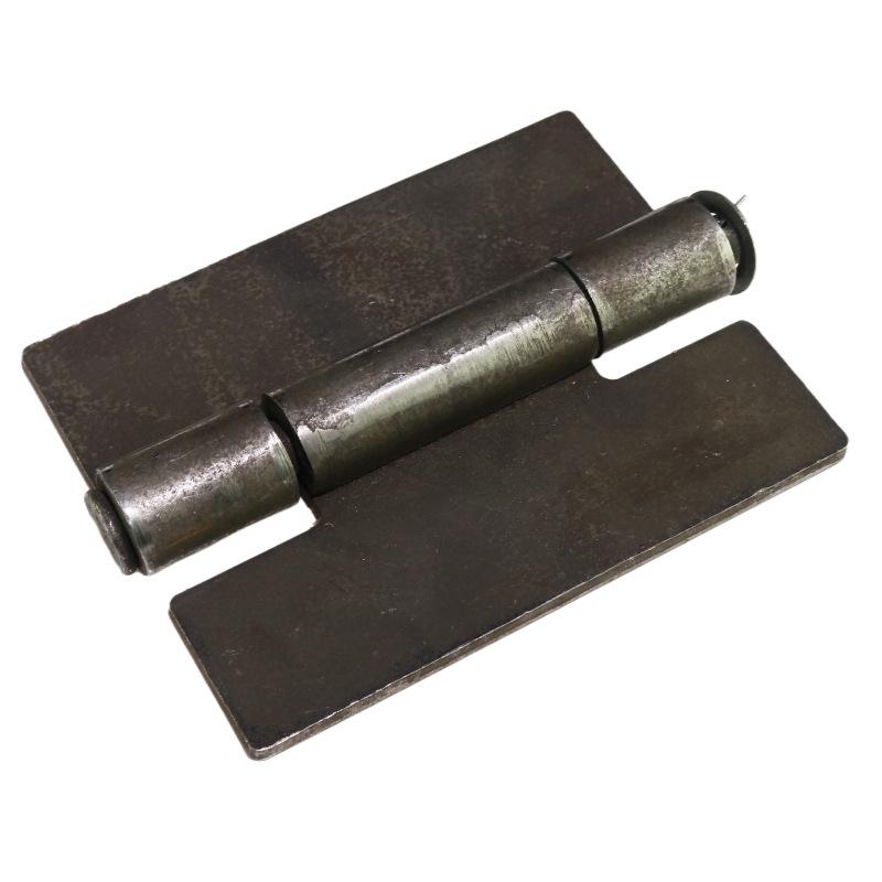 Heavy Duty Detachable Iron Welding Hinge for Doors and Trash Cans