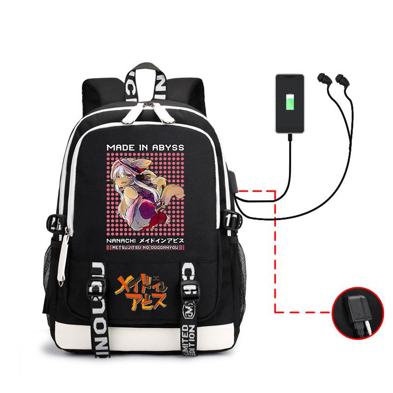 Stylish Backpack, Day From The Abyss, Printed Backpack, Student Large-Capacity Schoolbag, Travel Bag