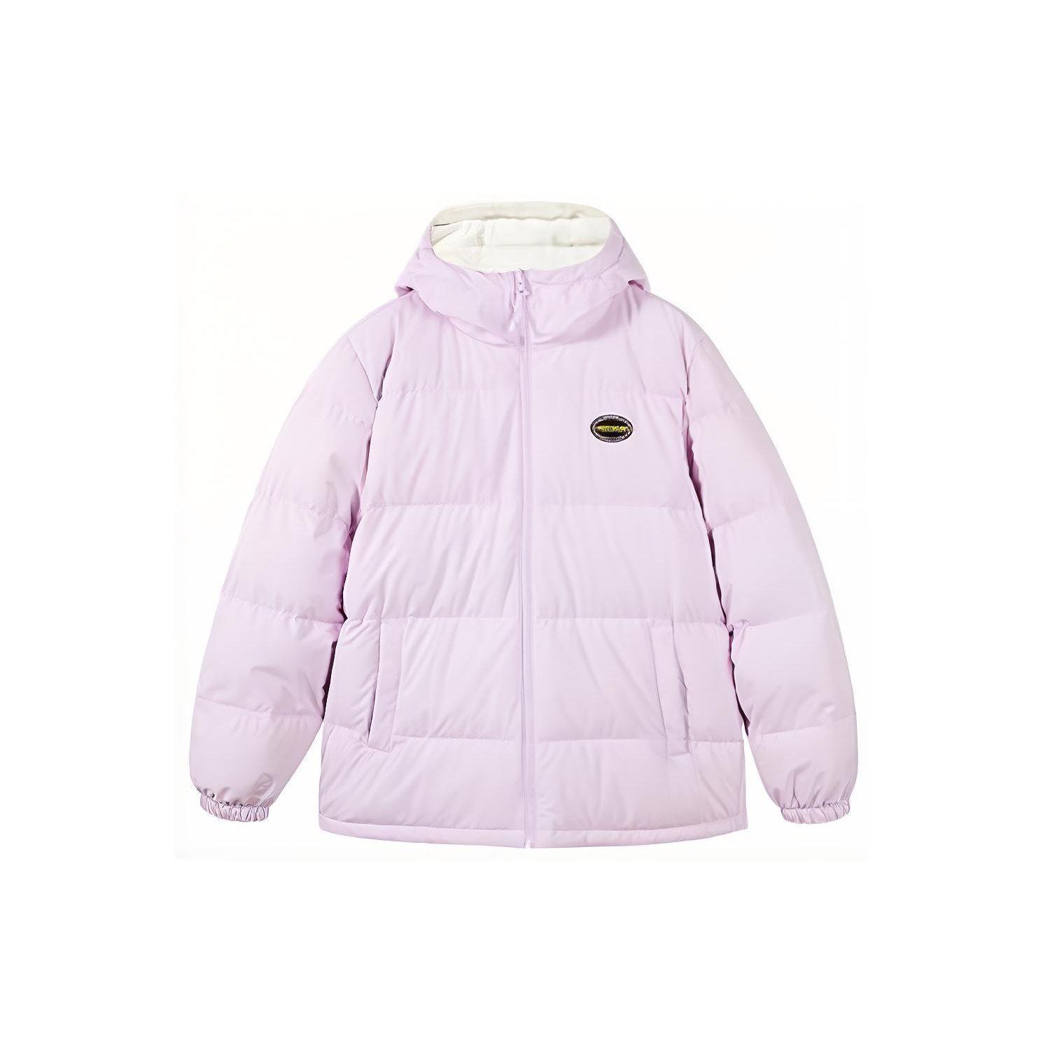 Skechers SS23 Sports Hooded Warm Down Jacket Unisex Jacket Cloud-Purple L422U068-02PM M