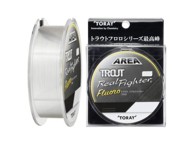 TORAY Area Trout Real Fighter Fluoro 100m 2.5lb Fishing Line Natural NEW