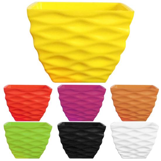 2Pcs Flower Pot Creative Shape High Hardness Plastic All-Purpose Thickened Flower Pot Desktop Ornament for Home