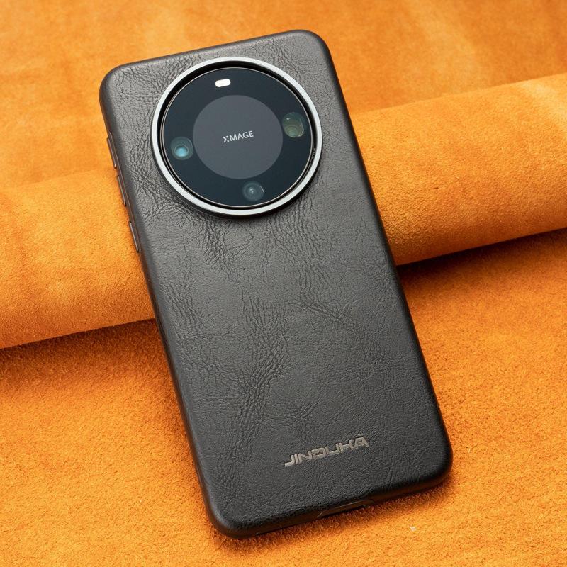 Huawei Mate60Pro Phone Case Business All-inclusive Magnetic Anti-drop Pura70pro High-end Men's Leather Case