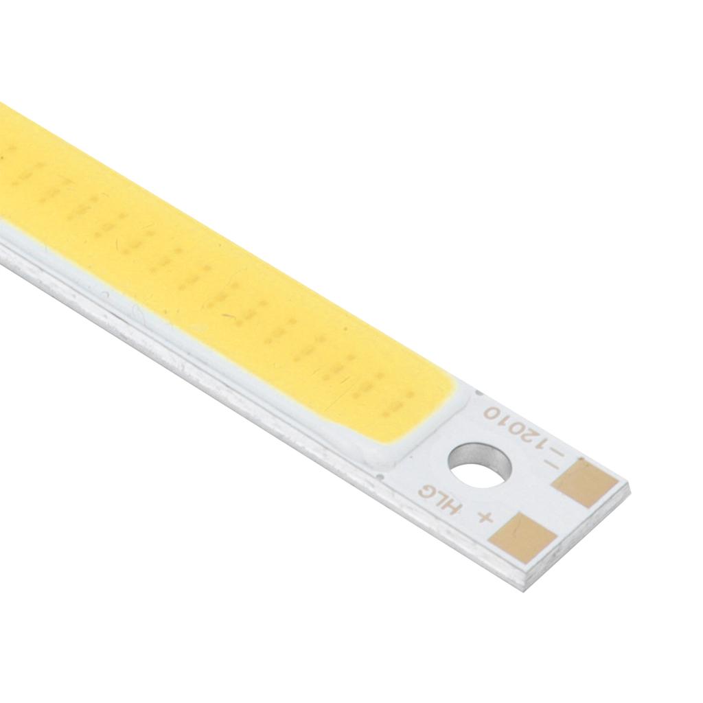 Pannello Chip Luce LED 3000‑6500K Celsius 12‑14V 10W Sorgente Luminosa COB Integrata 1000lm 120x10mm
