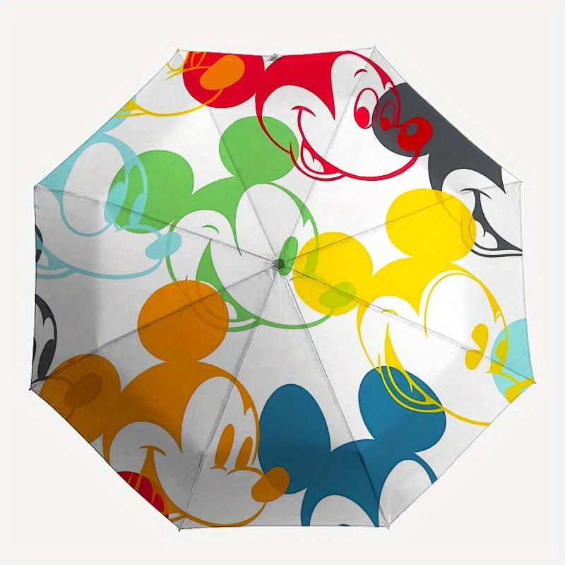 

Disney Mickey Mouse Manual Opening and Closing Umbrella - 35-Rib Reinforced Folding Design, Lightweight