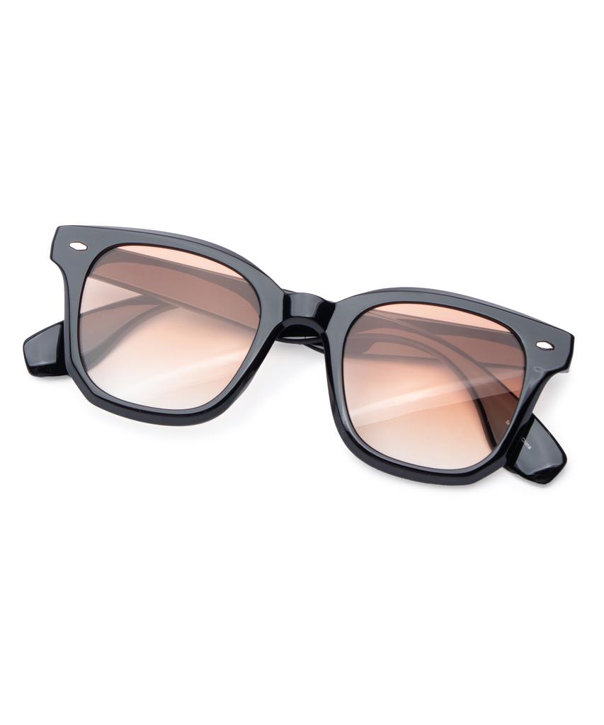 Ssiellonda Dawn Sunglasses Square Horn-Rimmed Uv Protection Blackpink