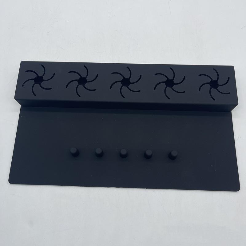 

Nail Polish Holder Stand Nail Polish Storage Box with Finger Rest Nail Polish Tool Hand Rest Nail Polish Spill-Proof Bottle Holder