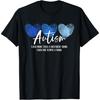 Fingerprint Heart Autism Each Print Tells A Different Story T-Shirt