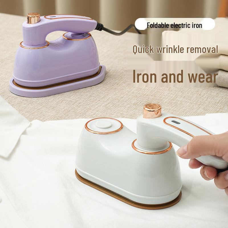 Compact Foldable Steam Iron & Garment Steamer – Handheld, Portable Electric Iron
