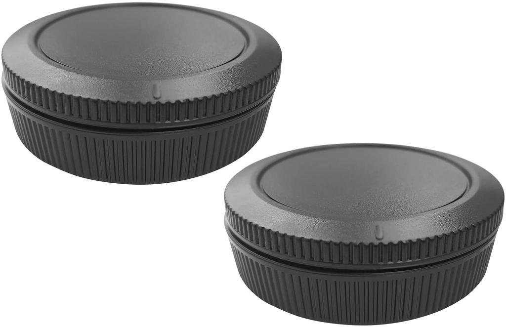 HUIPUXIANG Camera Body Cap Rear Lens Cap Cover for Canon EOS R6 Mark R5 Mark and Other Canon RF Mount and Lens Accessories of & R50, R100, R10, R8,