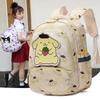 Mochila Adorável de Desenho Animado Para Meninas Pré-escolares Nylon Leve Bolsa Escolar