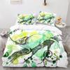 Lizard Duvet Cover Set Desert Wildlife Animal Pattern Comforter Cover King Queen Size for Adults Teens Animal Lovers Bedding Set