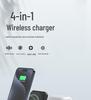 Multifunctional 3-in-1 Wireless Charging Magnetic Phone Stand with Touch Night Light