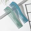 1 Stück Öl-Kopf Breit-Zahn Haarkamm Nicht-Klebend Galvanik Haarbürste Friseur Haarschnittkamm Salon Friseurkämme Haarschnittwerkzeug