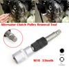 Clutch Pulley Removal Tool Car 1pcs Accessory Black+Silver