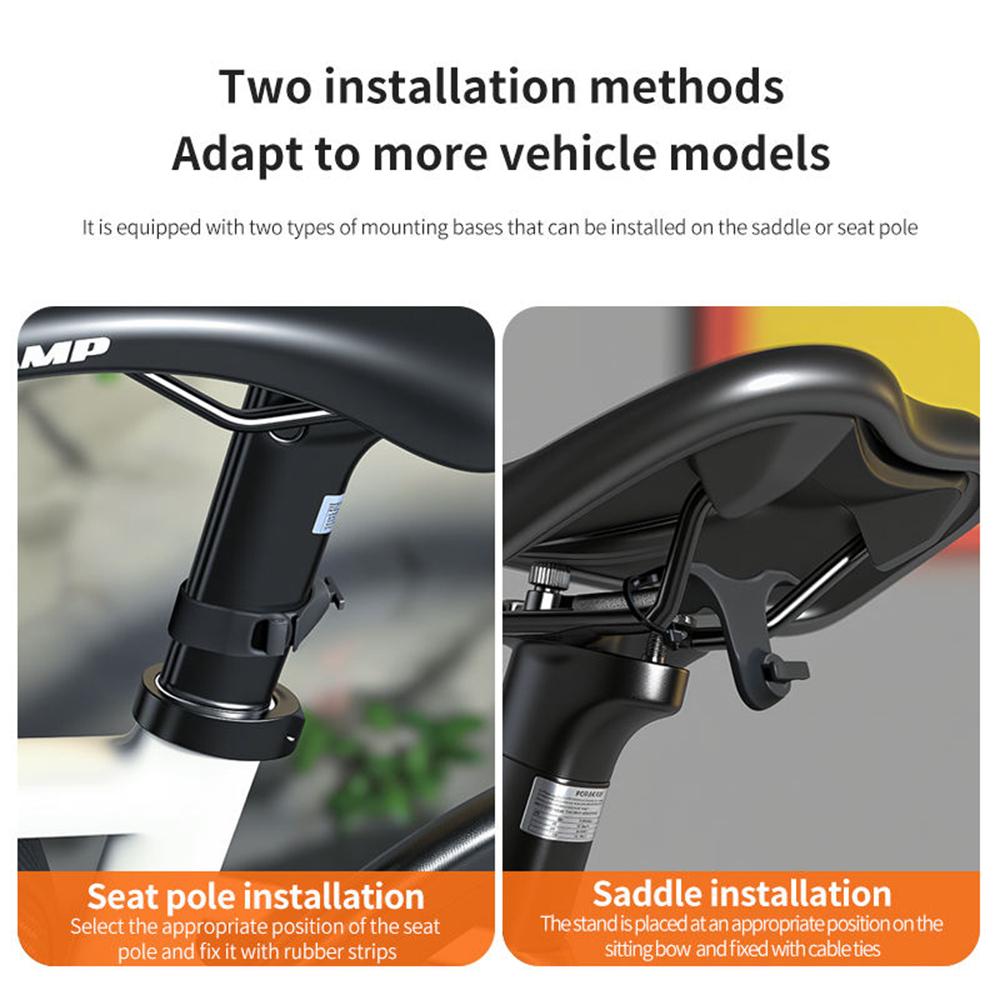 Lumină Spate Bicicletă LED Programabilă Smart Ochi de Pisică Lumină Spate Motocicletă Stop Spate Motocicletă LED Dinamic Ochi de Diavol Lampă