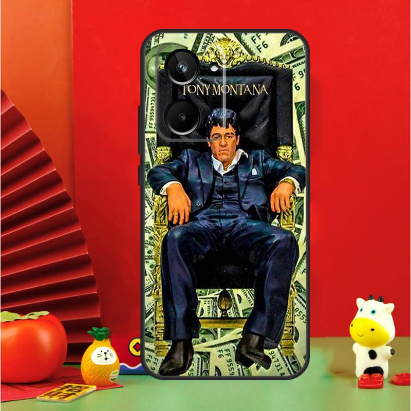 Al Pacino Scarface For Realme 15 Pro GT7 GT6 10 11 12 13 14 Pro Plus C65 C67 C63 C61 C55 C51 C53 C35 C75 Case