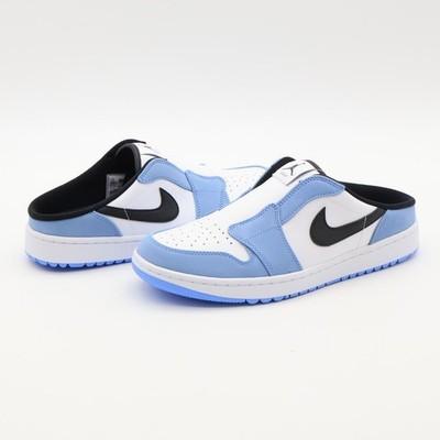 FJ1214-400 Nike Air Jordan 1 Mule Golf University Blue Weiß Schwarz (Herren)