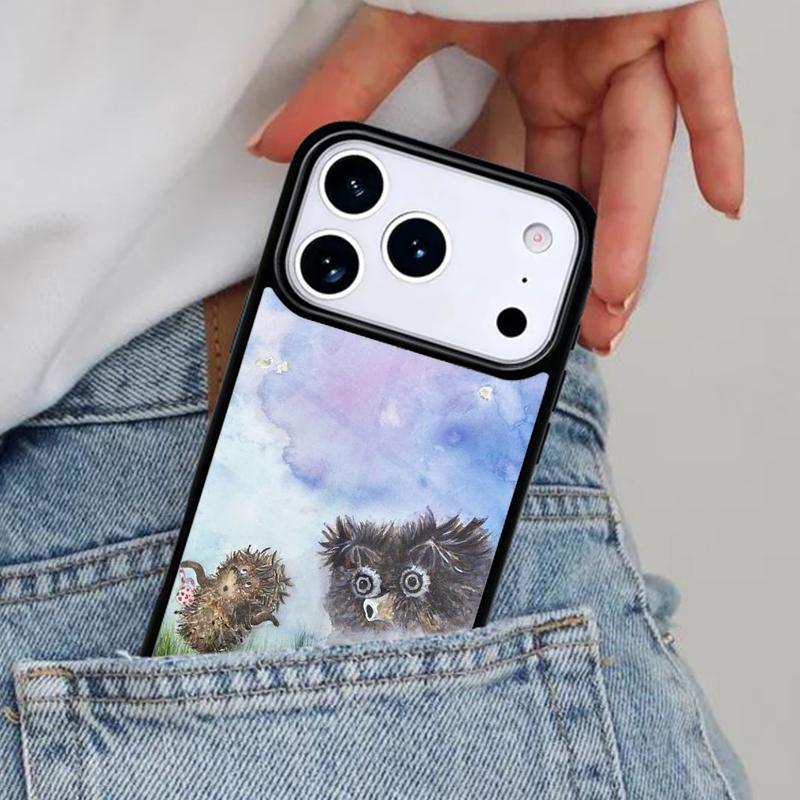 

Чехол для телефона «Ёжик в тумане» для iPhone 16e 15 14 13 12 17 Pro Max Plus Air 17pro Чехол Coque iPhone 13 Pro