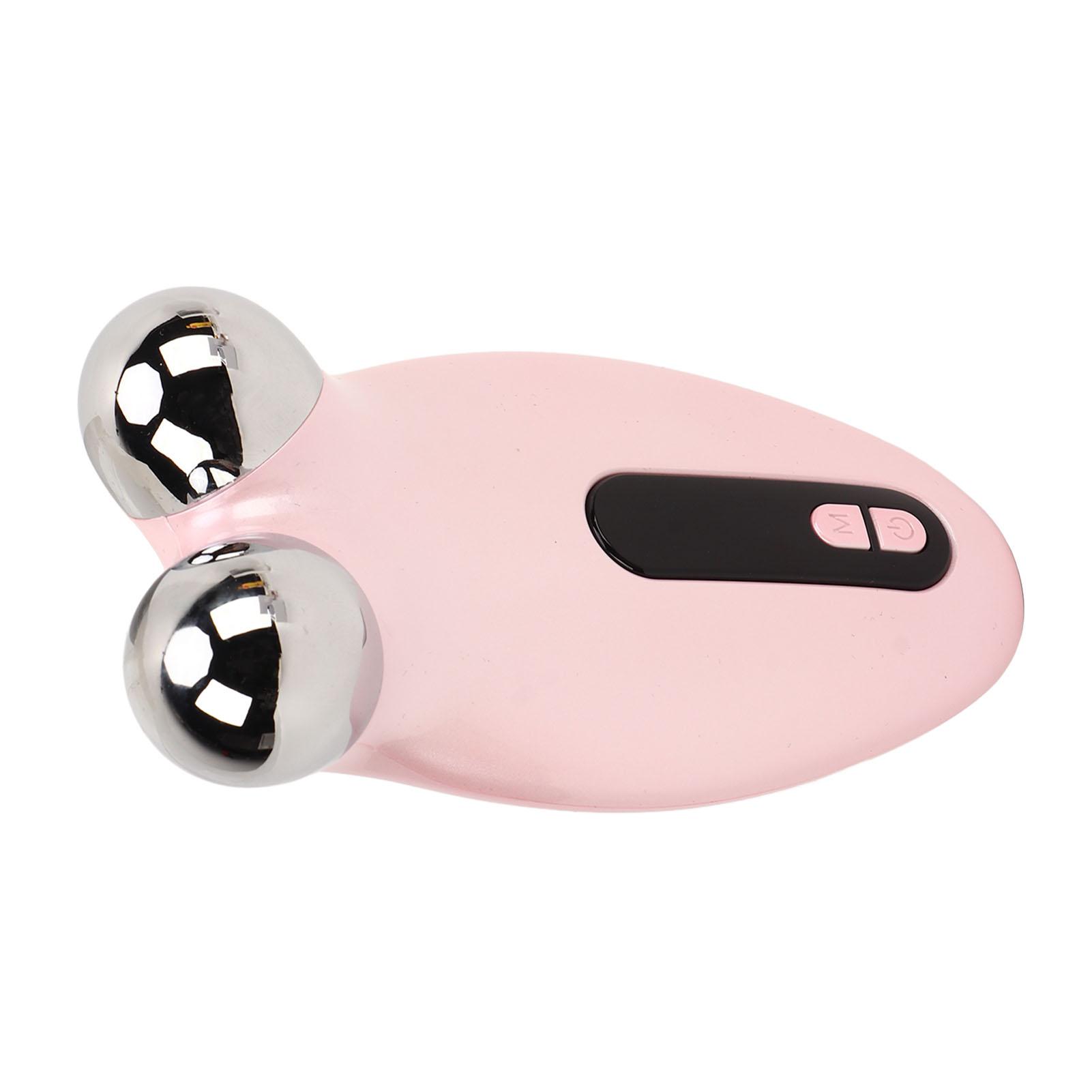 Microcurrent Facial Beauty Machine Skin Lifting Tightening Wrinkle Removal Face Massage Roller