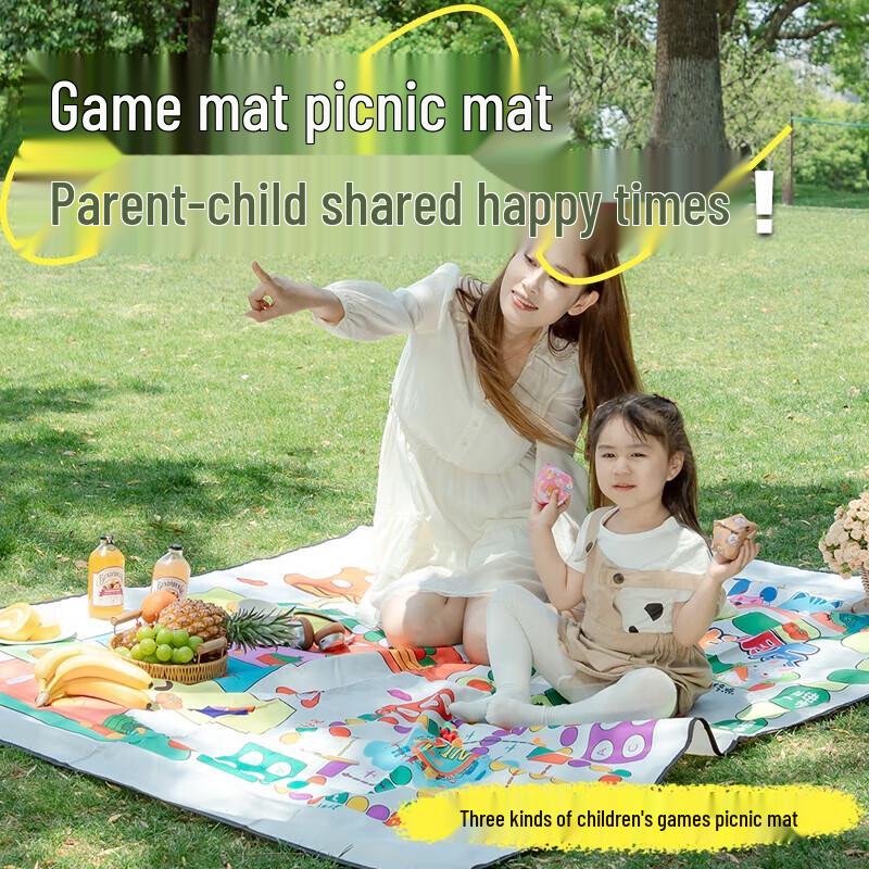Children s 3-in-1 Game Picnic Mat