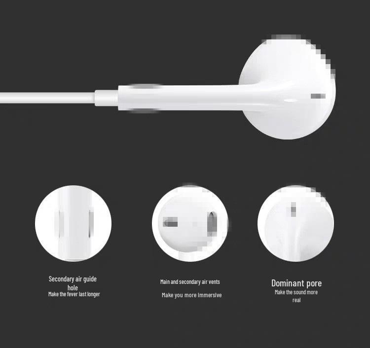 iPhone/Android/Huawei Wired Type-C In-Ear Bluetooth Headset