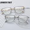 Fashion Rimless Square Blue Ray Blocking Anti-Blue Light Women Reading Glasses Ultralight Eye Protection Men Hyperopia Glasses