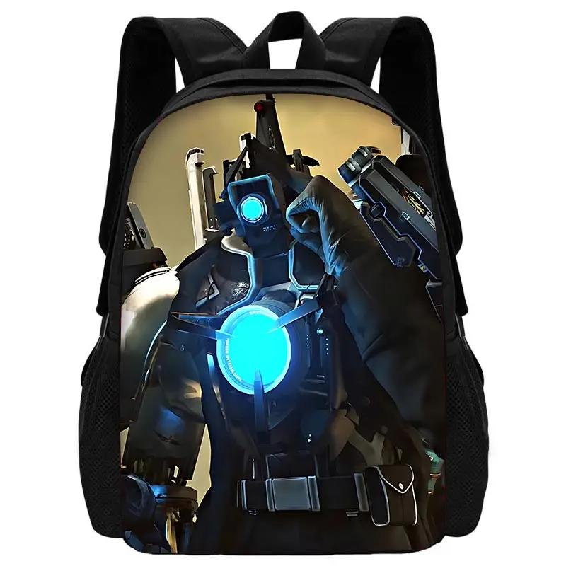 TITAN SPEAKER MAN Child School Backpack With Shoulder Bag Pencil Bags School Bags for Boys Girls Best Gift