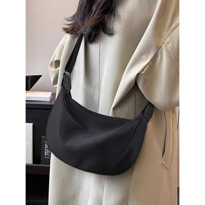 Neue Herbst- und Winter-Canvas-Tasche Einzelne Schultertasche für Damen Achseltasche Große Kapazität Umhängetasche Lässig Brusttasche