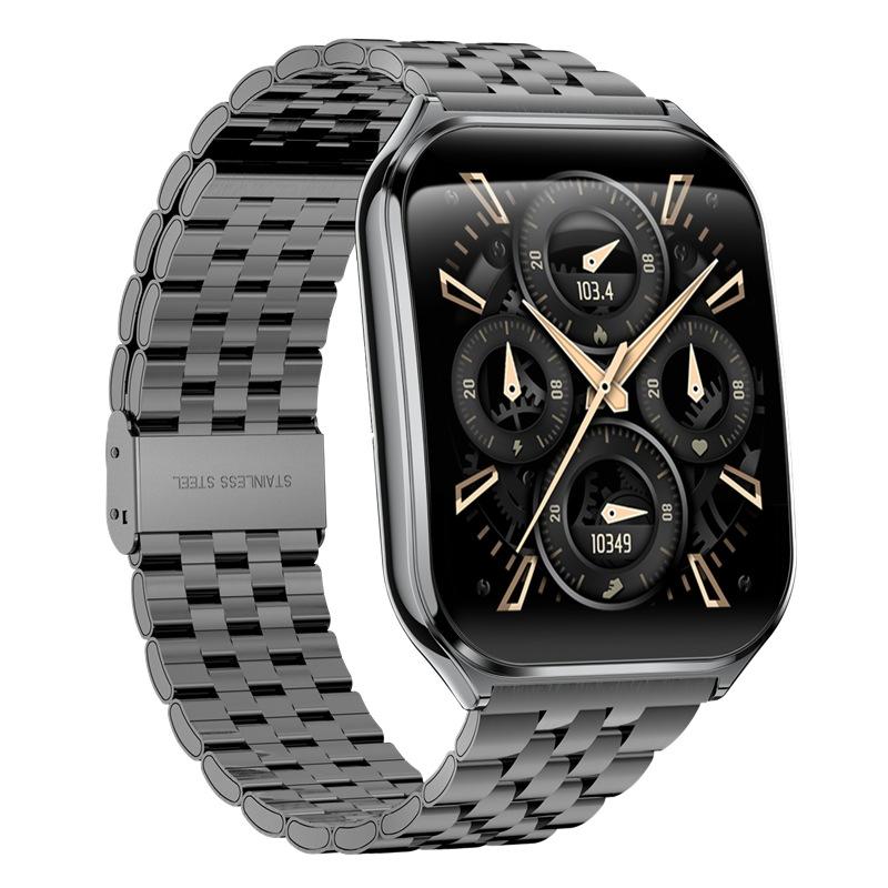 

Ультратонкие смарт-часы с AMOLED-экраном 1,96 дюйма, изогнутым Bluetooth-вызовом, мониторингом состояния здоровья