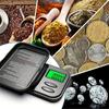 Mini Electronic Scale with LCD Backlit Display, 0.01g Precision, Portable Push Button Keyed Weighing Scale for Jewelry, Herbs