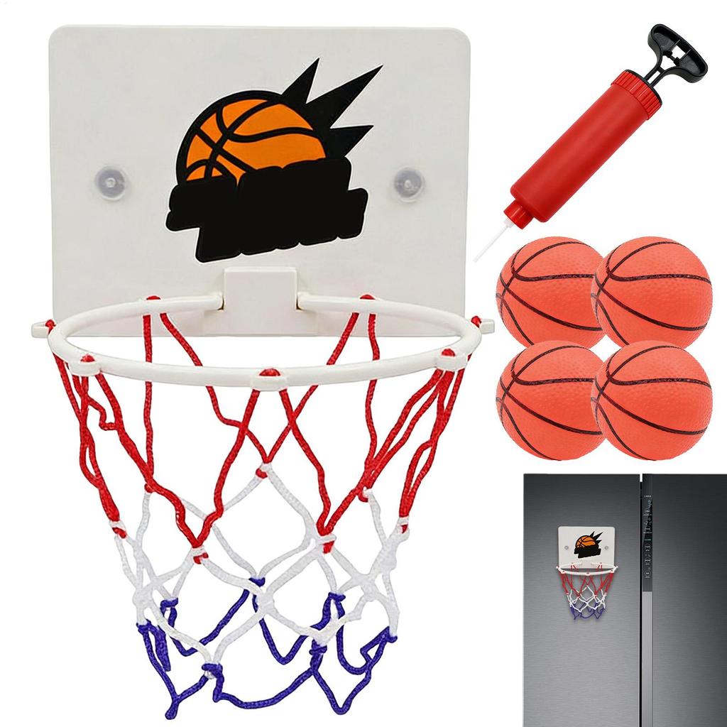 Mini basketball set Mini suction cup basketball backboard Indoor basketball shooting toy No Drilling Basketball Hoop Games