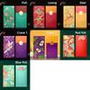 6PCS Cartoon Pattern Red Envelope Bag Multicolor Lucky Pocket Creatives Red Packet  Company Bonus